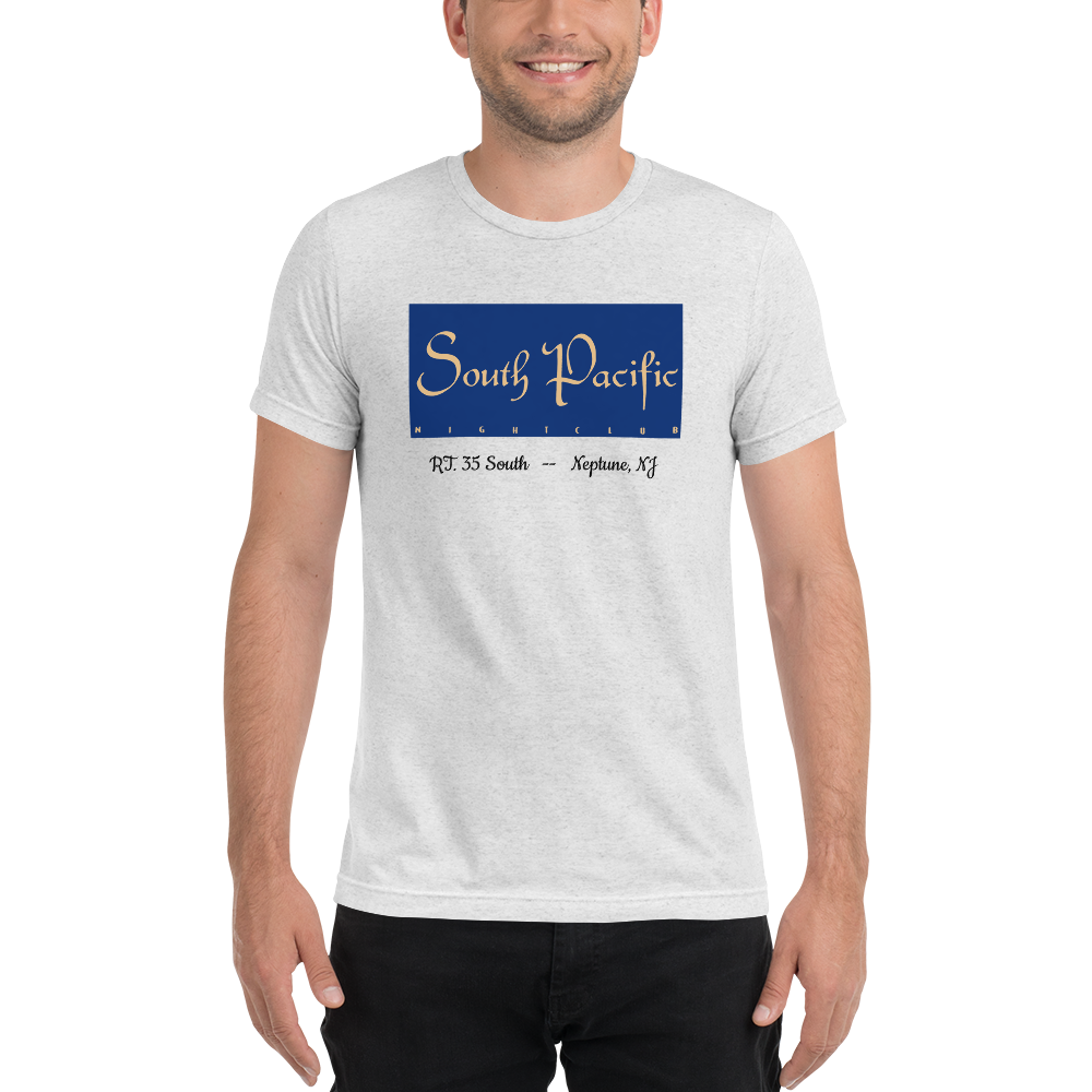 South Pacific Nightclub - NEPTUNE - Short sleeve t-shirt White Fleck Triblend