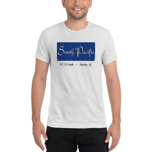 South Pacific Nightclub - NEPTUNE - Short sleeve t-shirt White Fleck Triblend