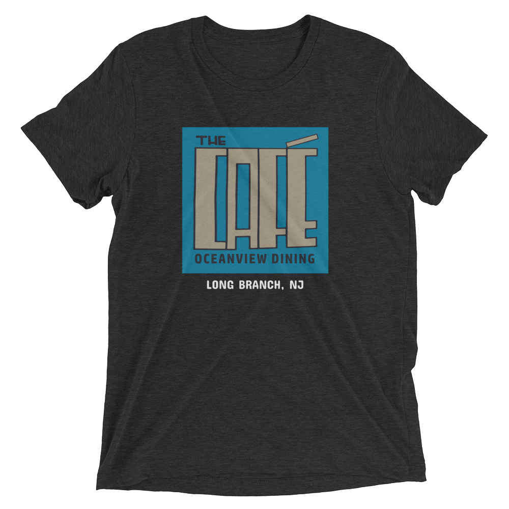 The Cafe Bar - LONG BRANCH - Short sleeve t-shirt Charcoal-Black Triblend