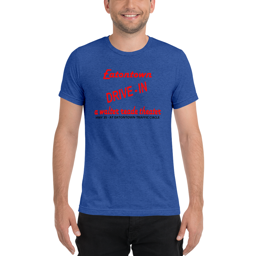 Eatontown Drive-In - EATONTOWN - Short sleeve t-shirt True Royal Triblend
