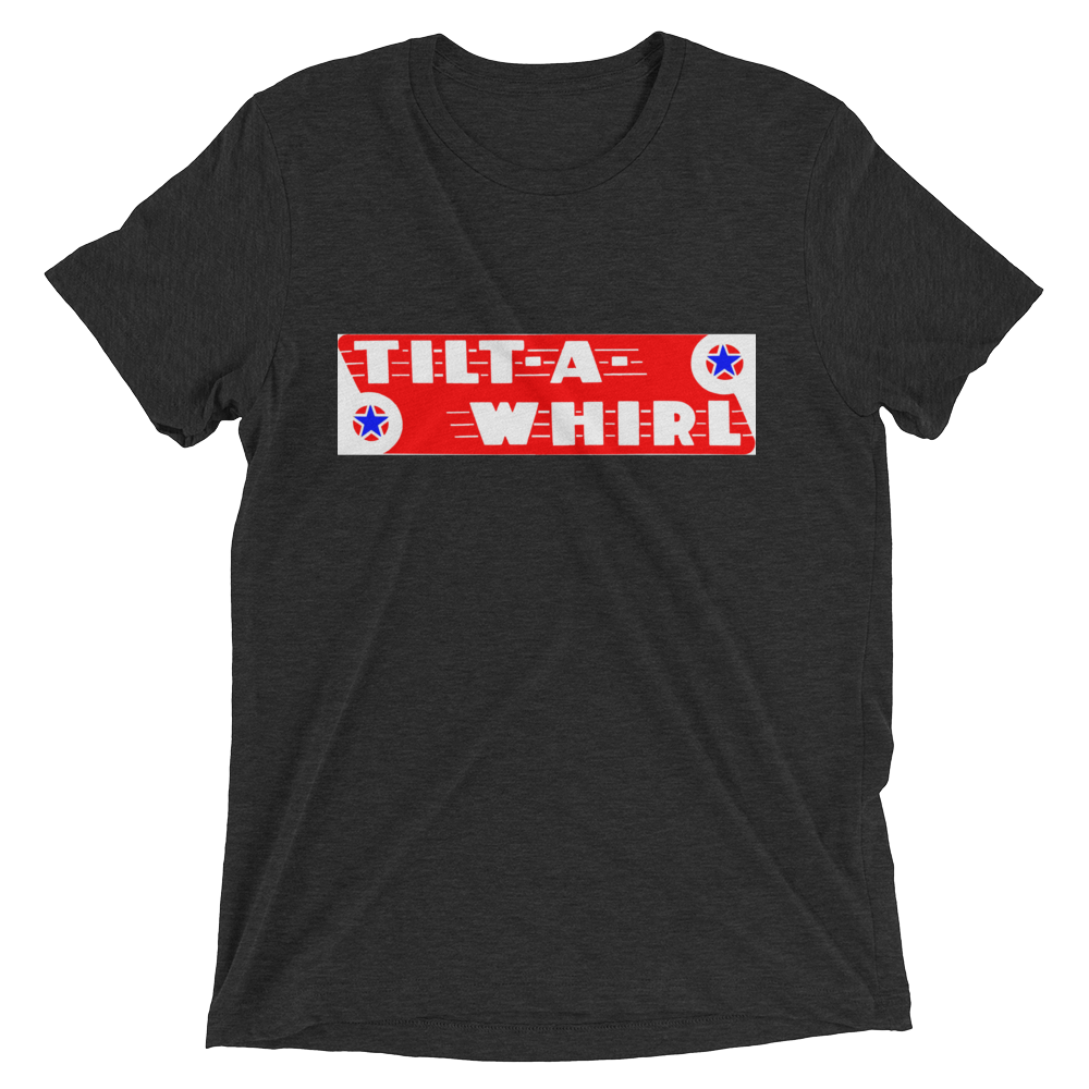 TILT-A-WHIRL - Short sleeve t-shirt Charcoal-Black Triblend