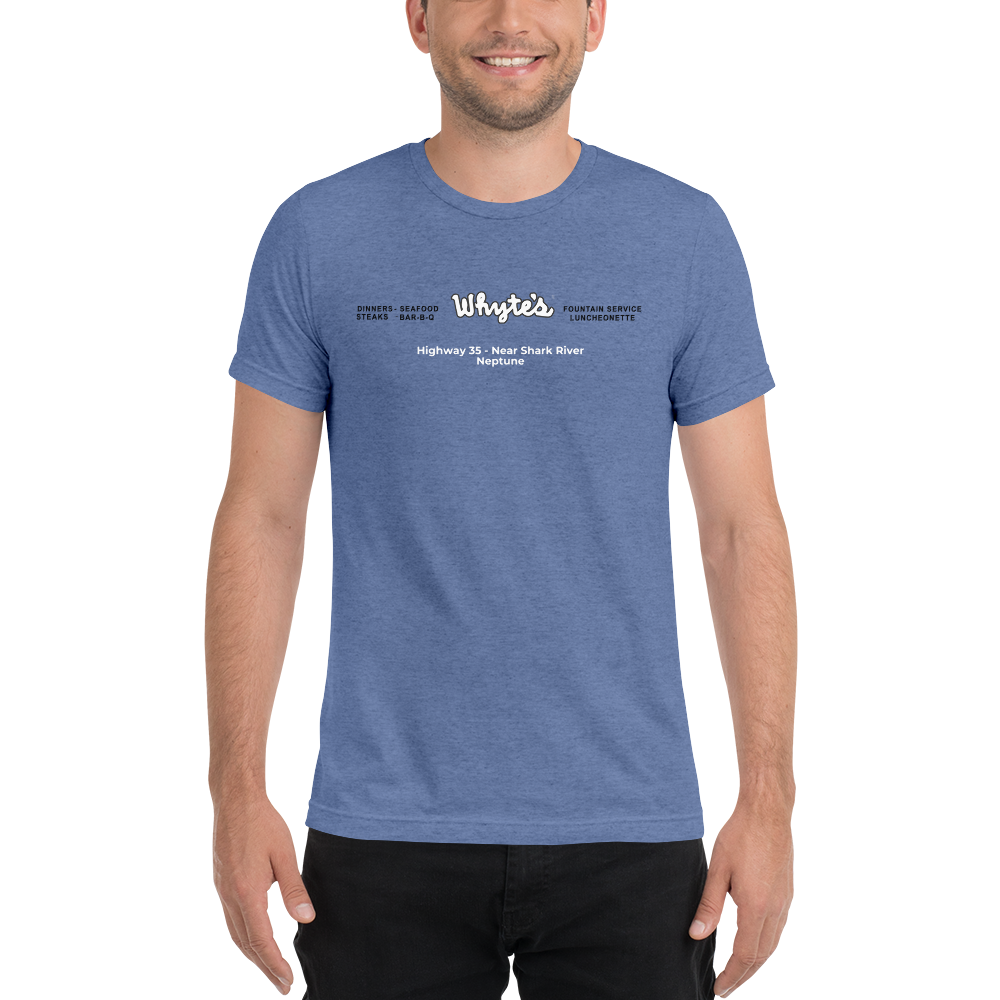 Whyte's - NEPTUNE - Short Sleeve T-Shirt Blue Triblend