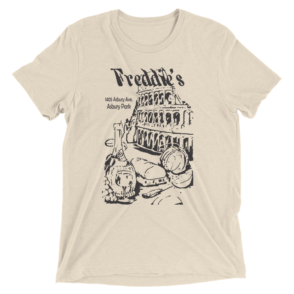 Freddie's Pizza - ASBURY PARK - Short sleeve t-shirt Oatmeal Triblend