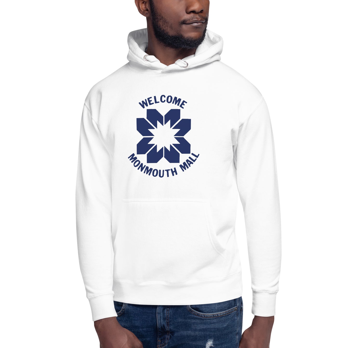 Welcome to the Monmouth Mall - EATONTOWN - MONMOUTH MALL - Unisex Hoodie White