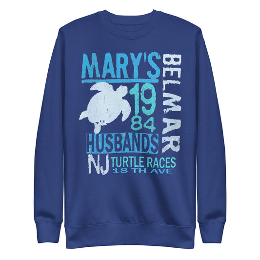 Mary's Husband's Pub - BELMAR - Unisex Premium Sweatshirt Team Royal