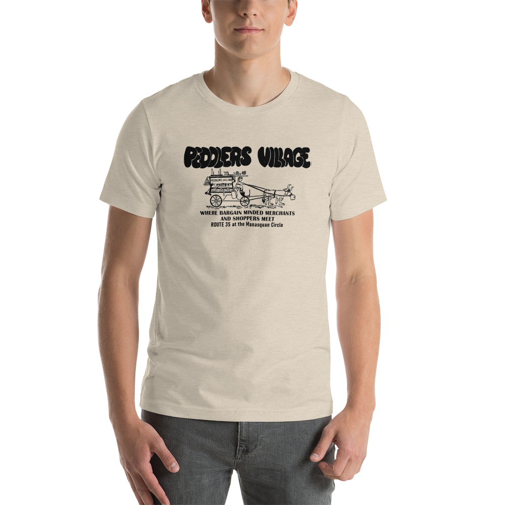 Peddler's Village - MANASQUAN - Short-Sleeve Unisex T-Shirt Heather Dust