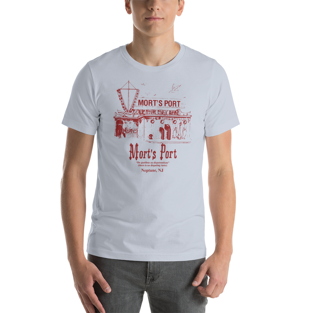 Mort's Port - NEPTUNE - Short-Sleeve Unisex T-Shirt Light Blue