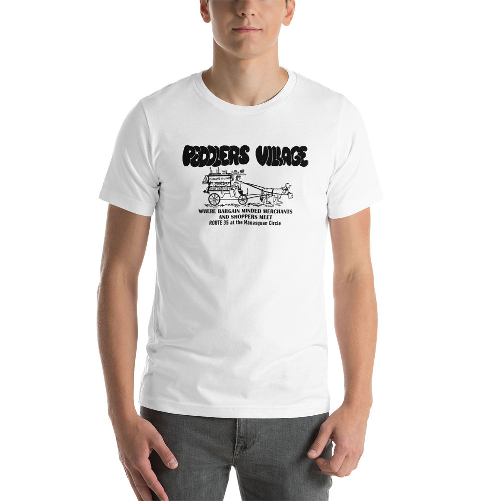 Peddler's Village - MANASQUAN - Short-Sleeve Unisex T-Shirt White