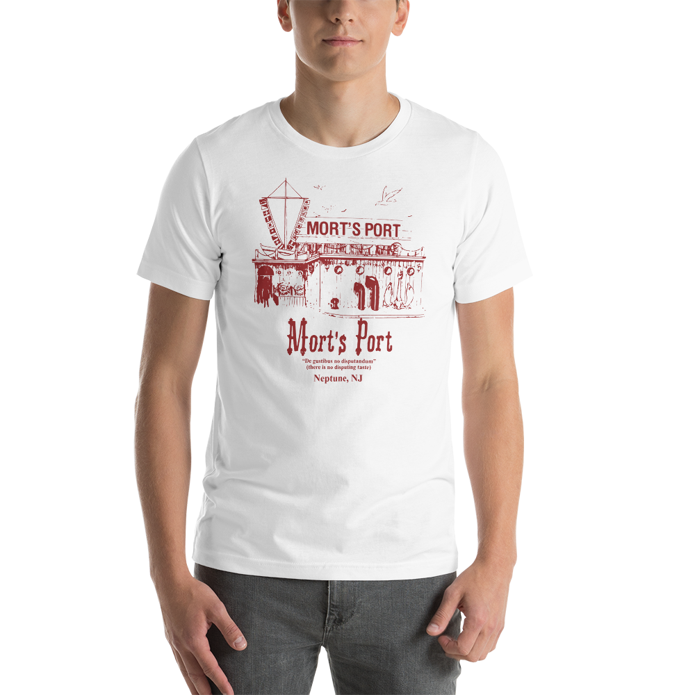 Mort's Port - NEPTUNE - Short-Sleeve Unisex T-Shirt White