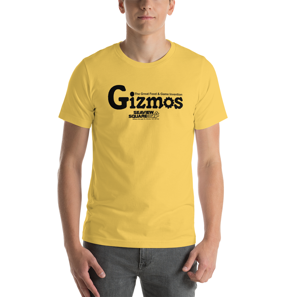 Gizmos - SEAVIEW SQUARE MALL - Short-Sleeve Unisex T-Shirt Yellow