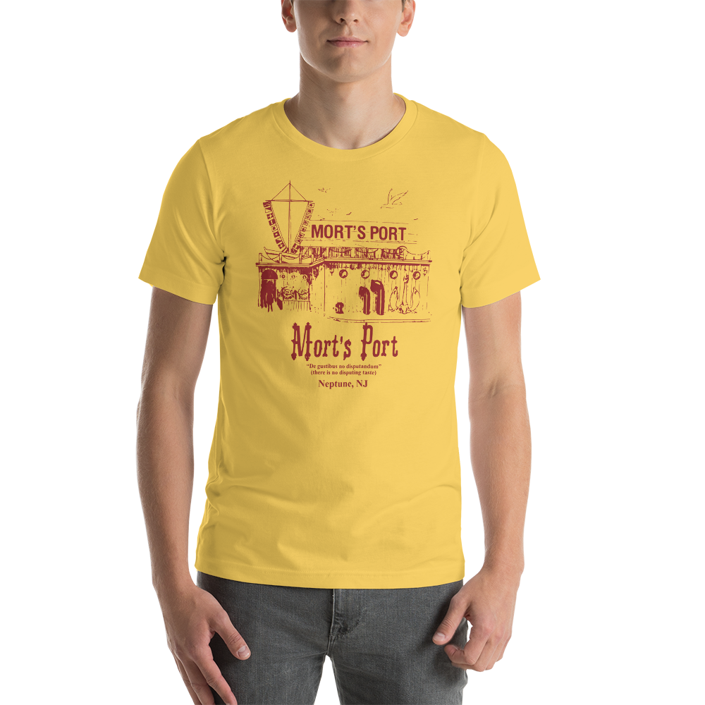 Mort's Port - NEPTUNE - Short-Sleeve Unisex T-Shirt Yellow