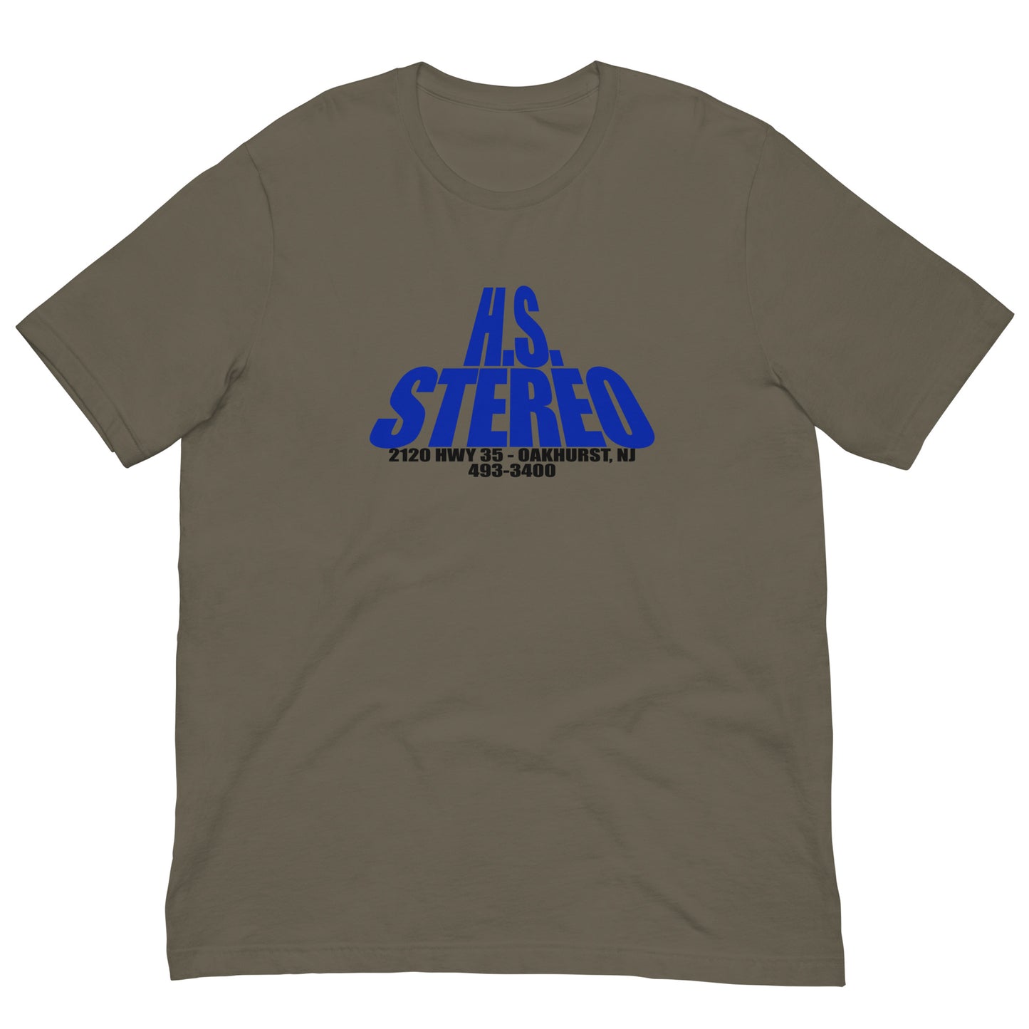 H.S. Stereo - OAKHURST - Unisex t-shirt Army