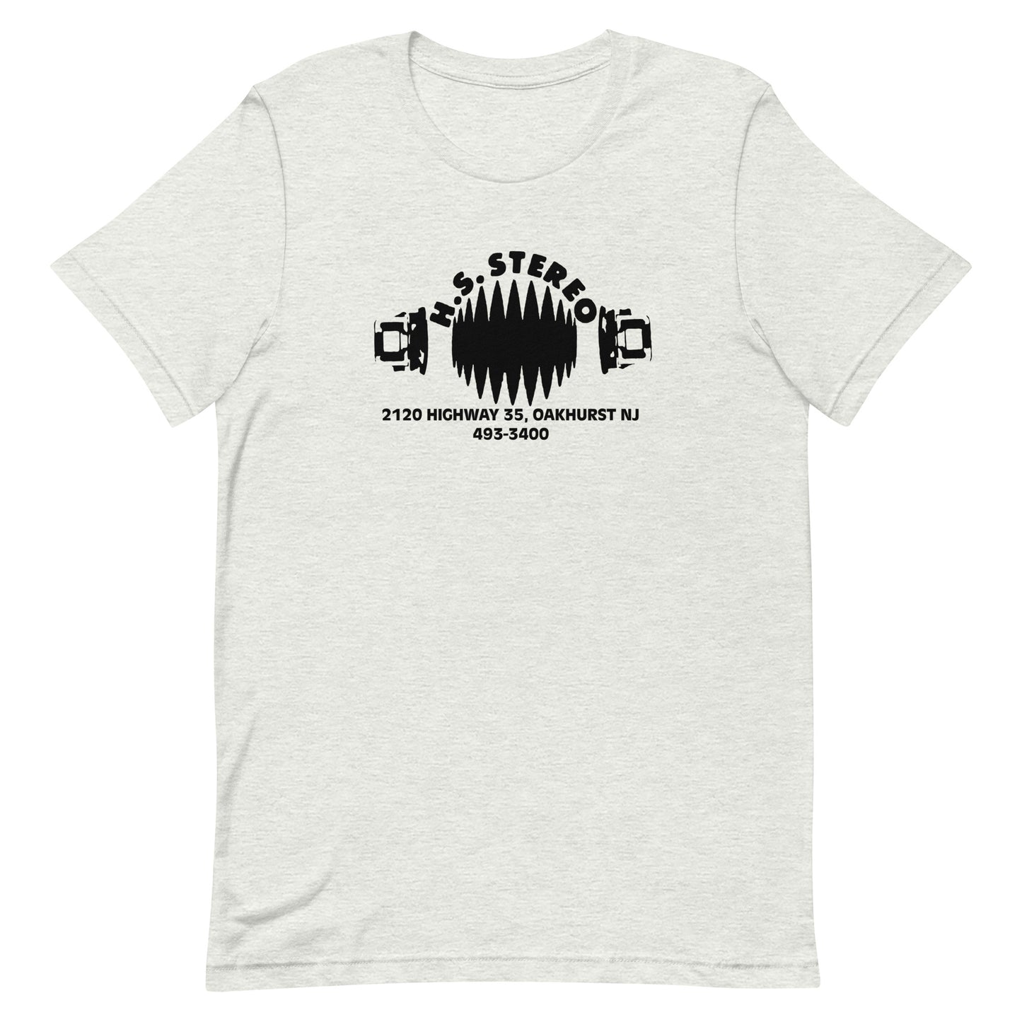 H.S. Stereo - OAKHURST - Unisex t-shirt Ash