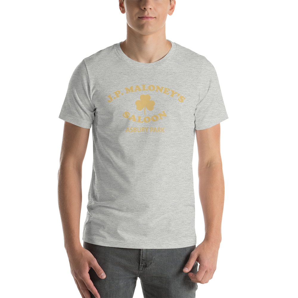 J.P. Maloney's Saloon - ASBURY PARK - Unisex t-shirt Athletic Heather
