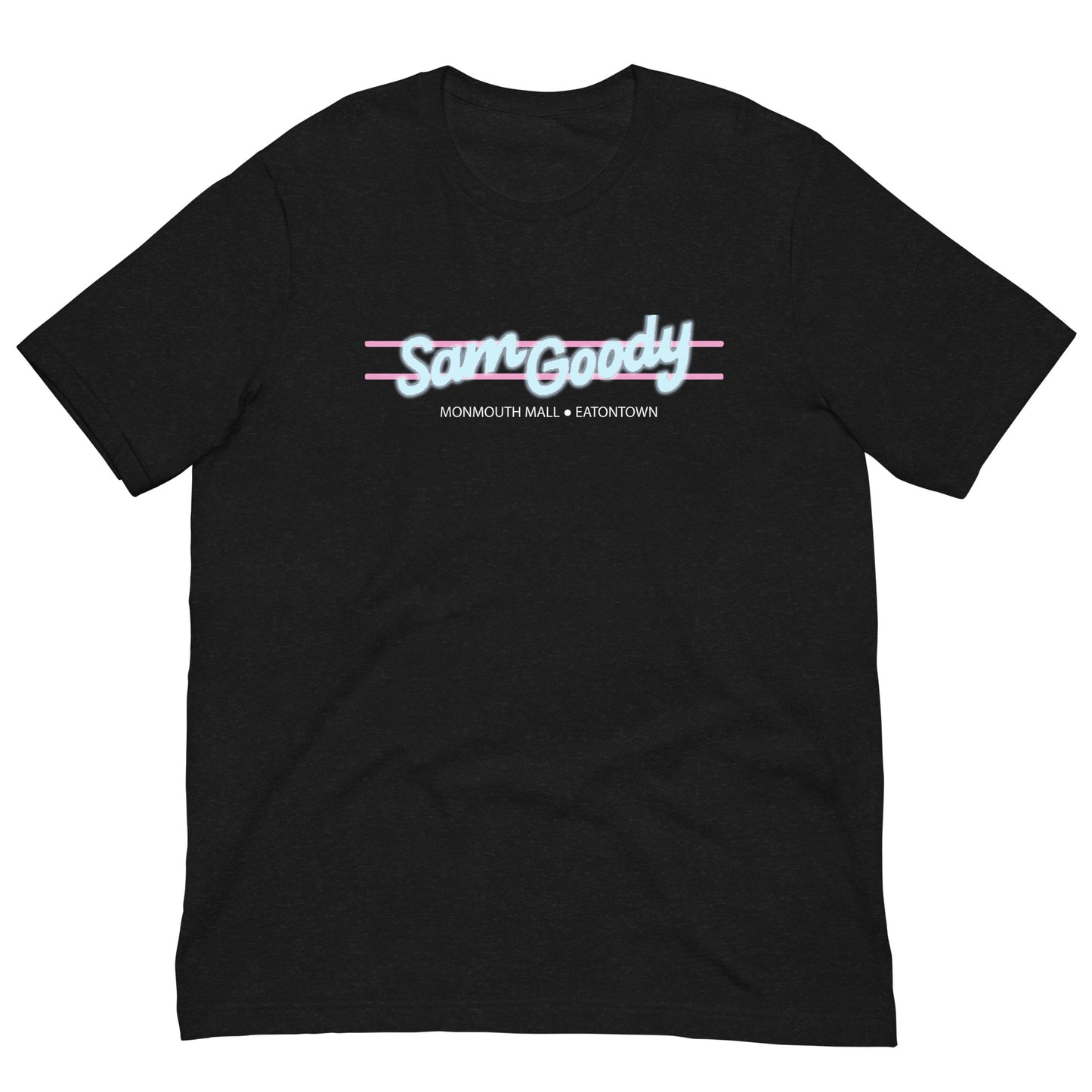 Sam Goody - EATONTOWN - MONMOUTH MALL - Unisex t-shirt Black Heather