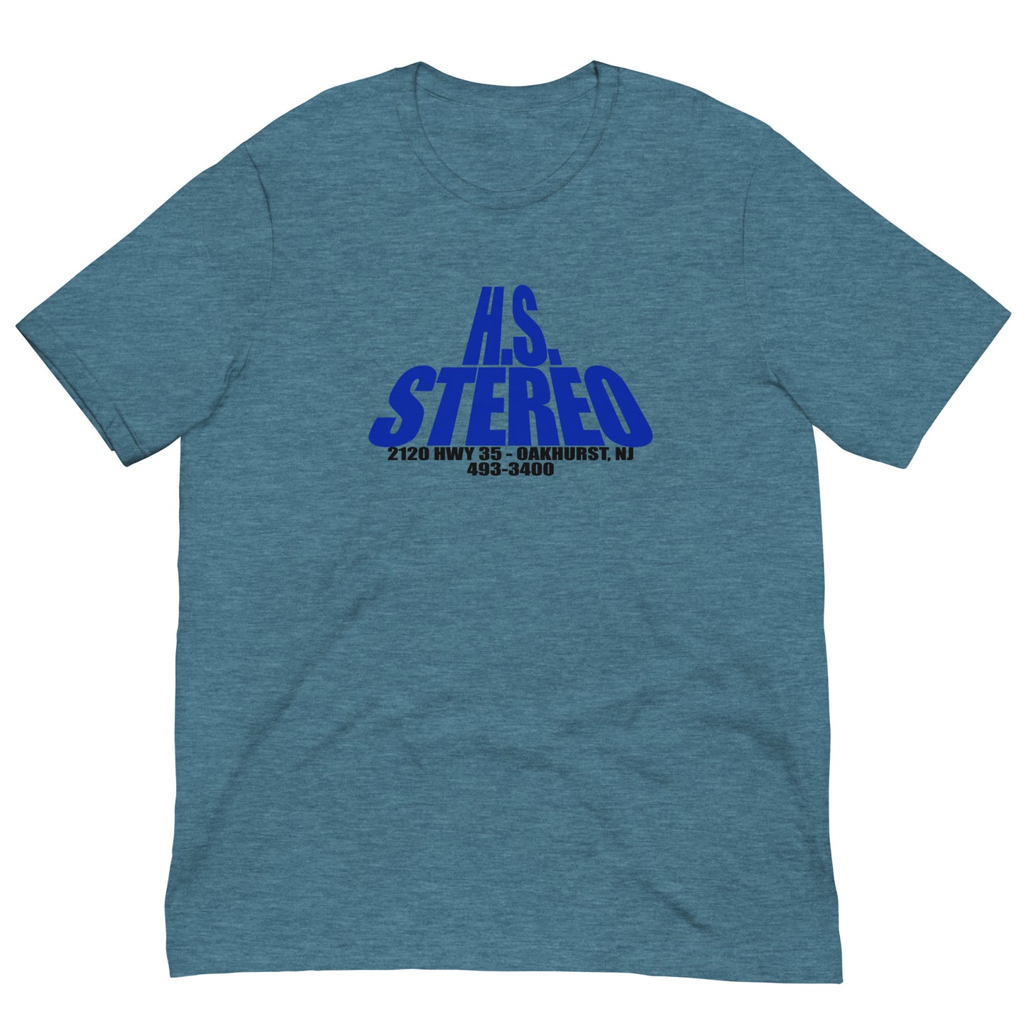 H.S. Stereo - OAKHURST - Unisex t-shirt Heather Deep Teal