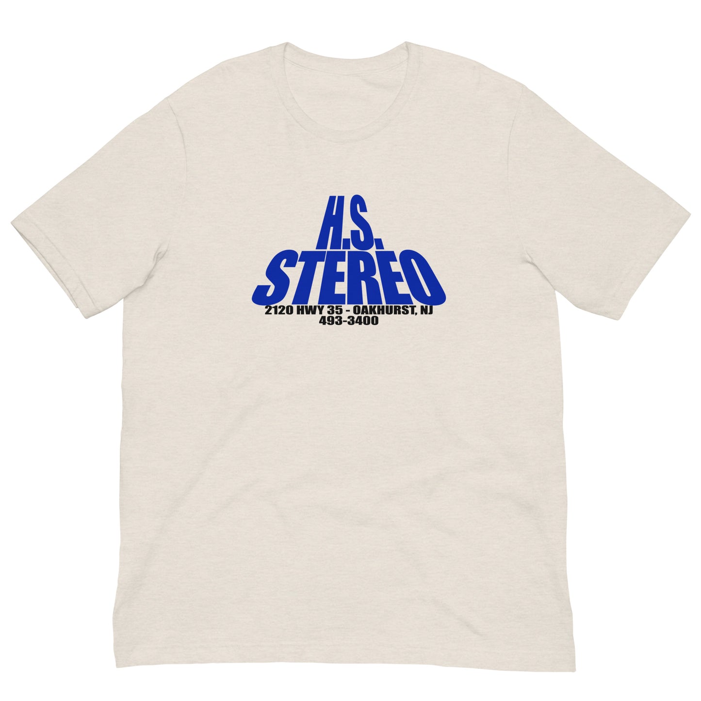 H.S. Stereo - OAKHURST - Unisex t-shirt Heather Dust