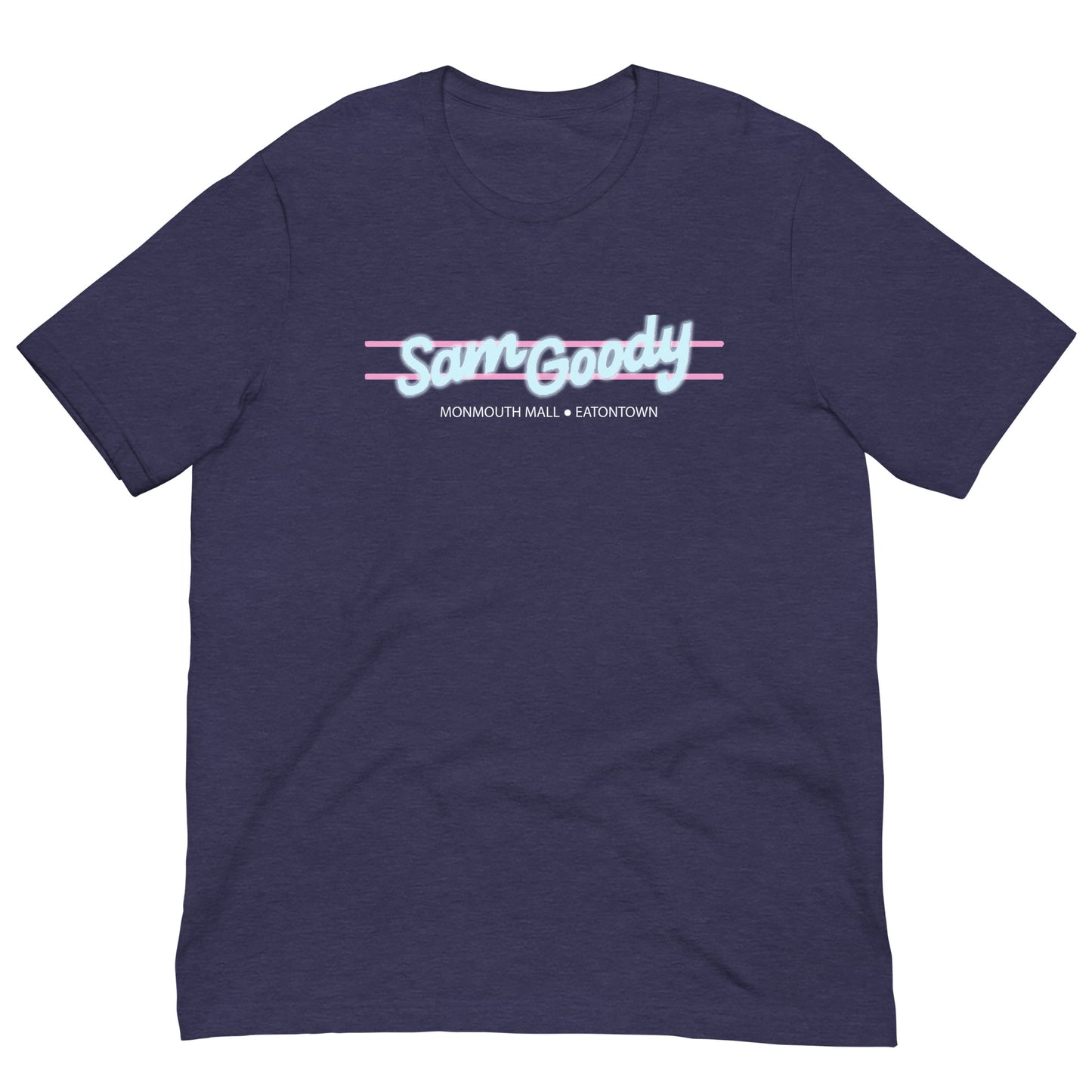 Sam Goody - EATONTOWN - MONMOUTH MALL - Unisex t-shirt Heather Midnight Navy