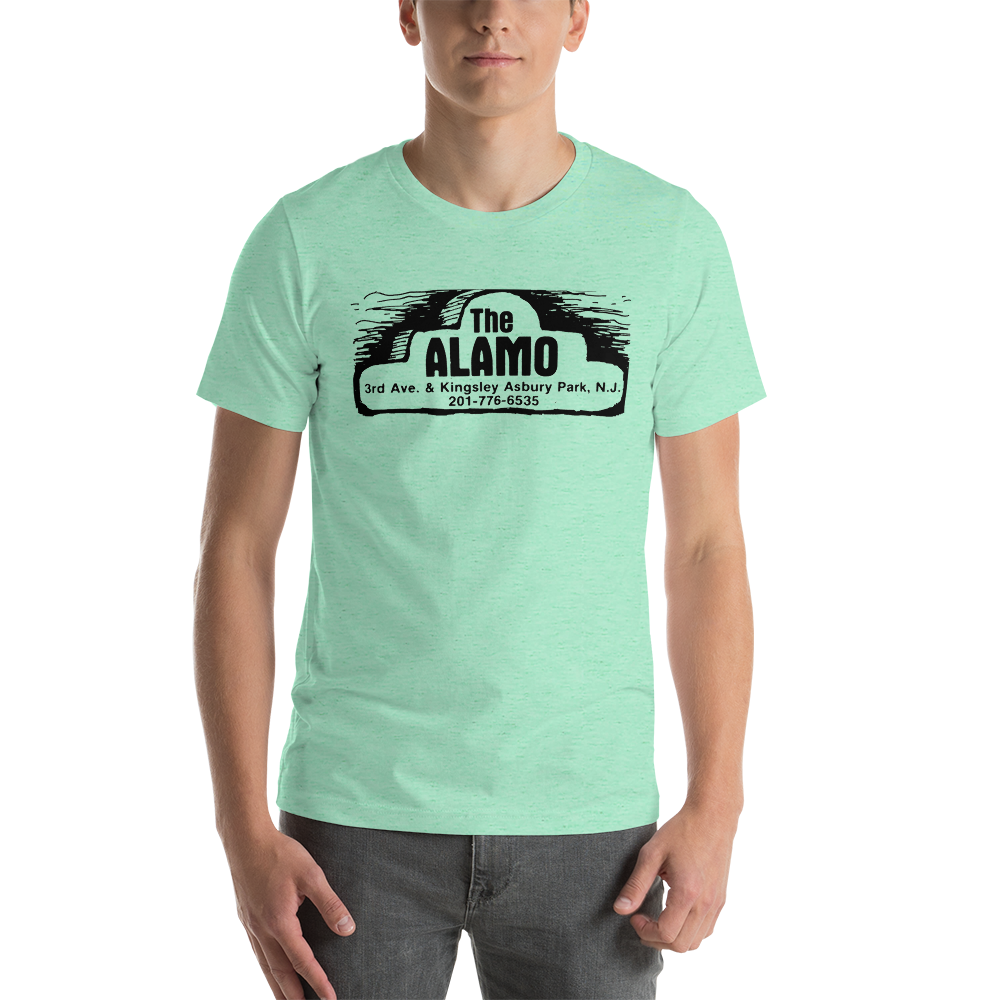 The Alamo - ASBURY PARK - Unisex t-shirt Heather Mint