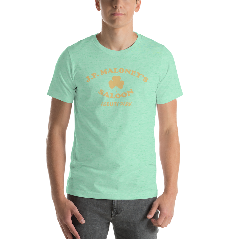 J.P. Maloney's Saloon - ASBURY PARK - Unisex t-shirt Heather Mint