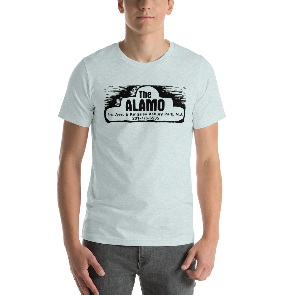 The Alamo - ASBURY PARK - Unisex t-shirt Heather Prism Ice Blue