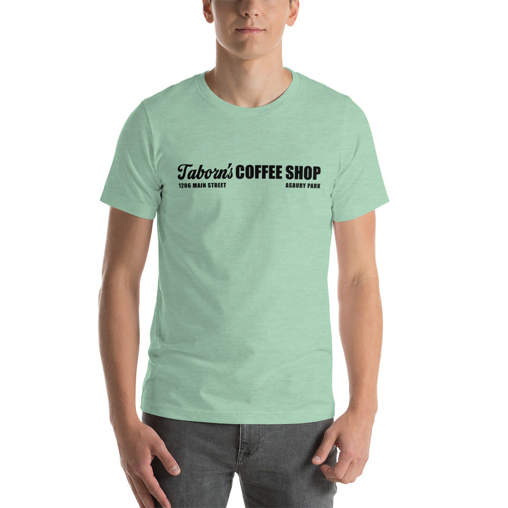 Taborn's Coffee Shop - ASBURY PARK - Unisex t-shirt Heather Prism Mint