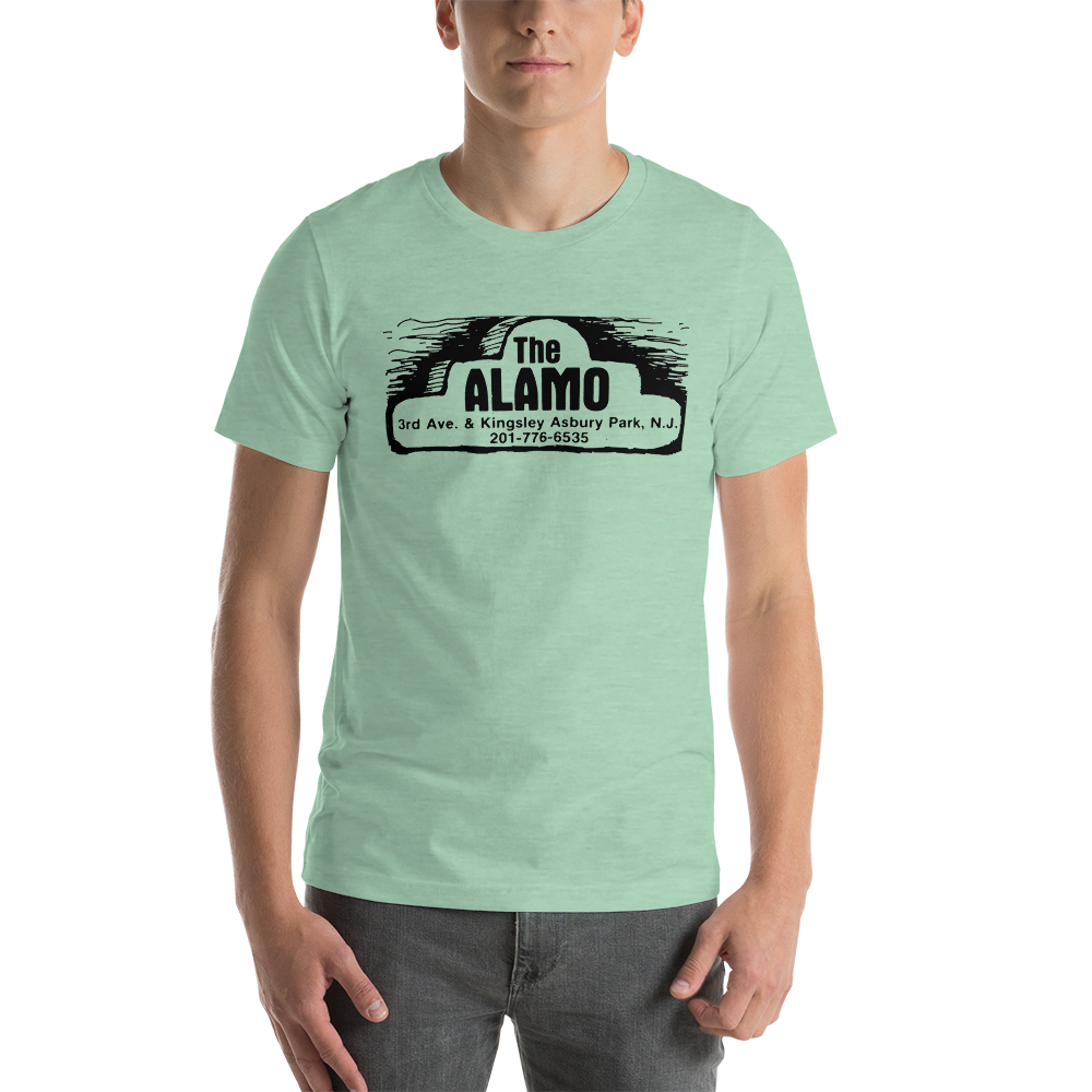 The Alamo - ASBURY PARK - Unisex t-shirt Heather Prism Mint