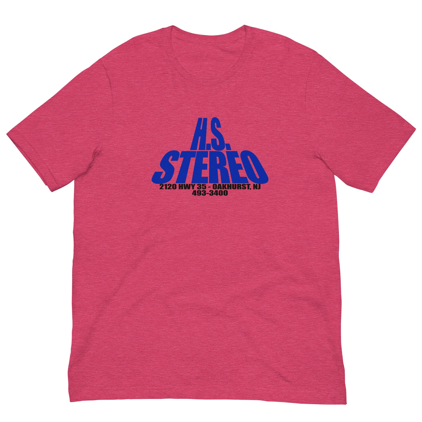 H.S. Stereo - OAKHURST - Unisex t-shirt Heather Raspberry