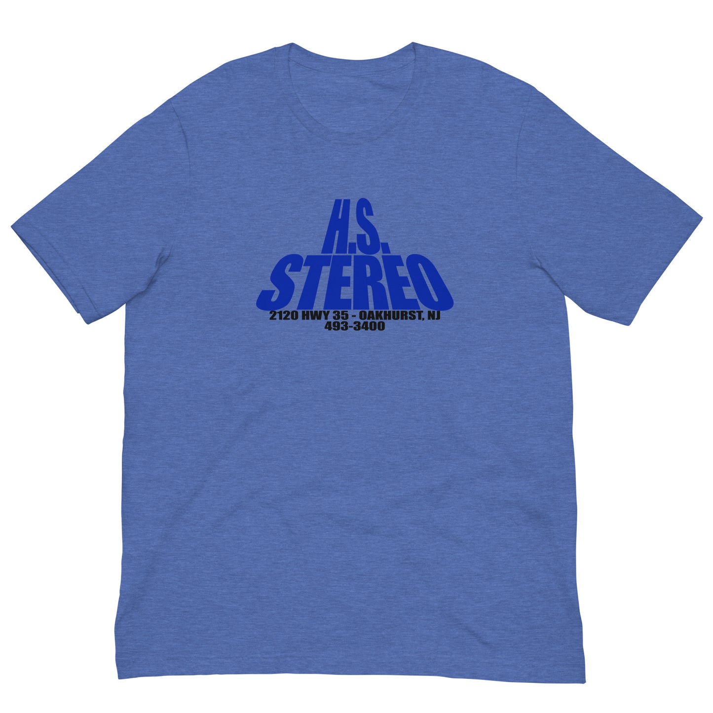 H.S. Stereo - OAKHURST - Unisex t-shirt Heather True Royal