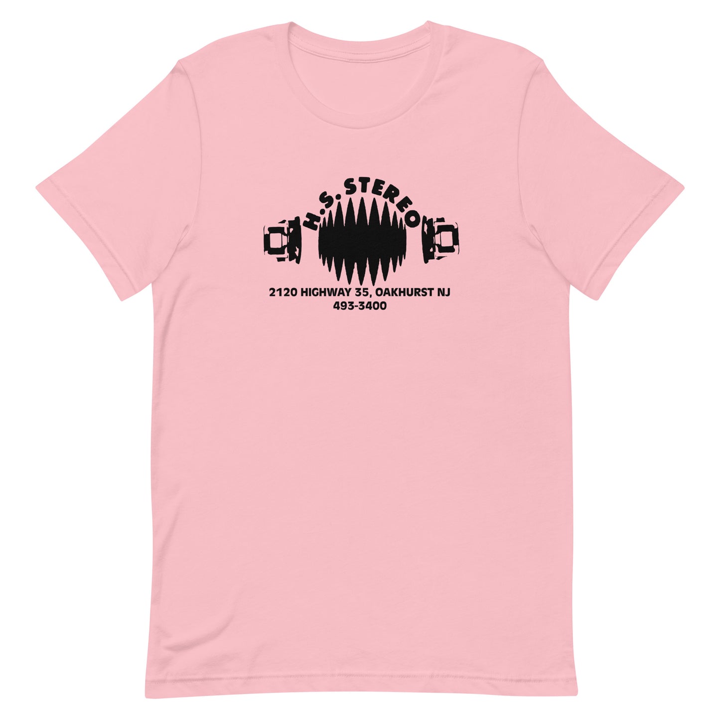 H.S. Stereo - OAKHURST - Unisex t-shirt Pink