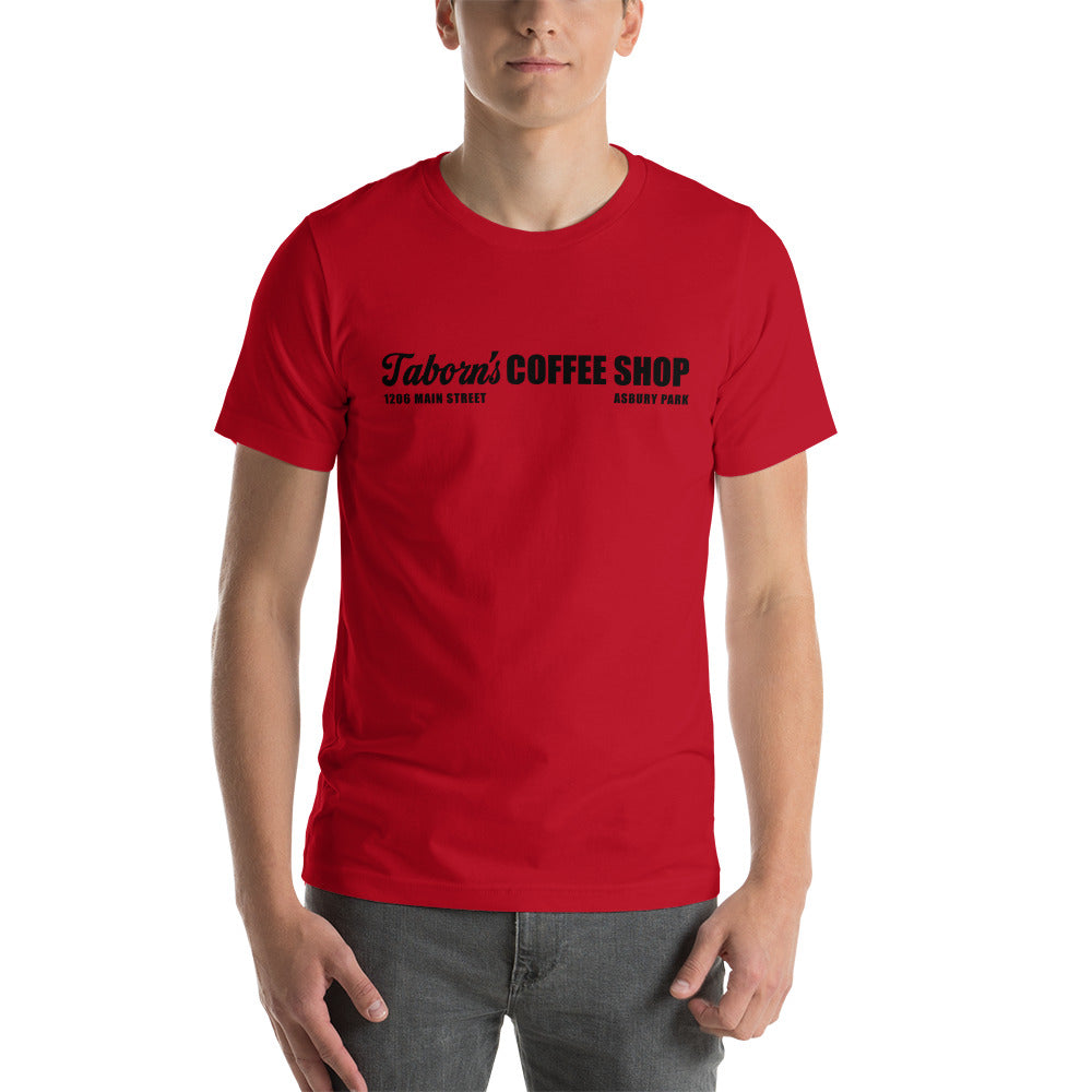 Taborn's Coffee Shop - ASBURY PARK - Unisex t-shirt Red