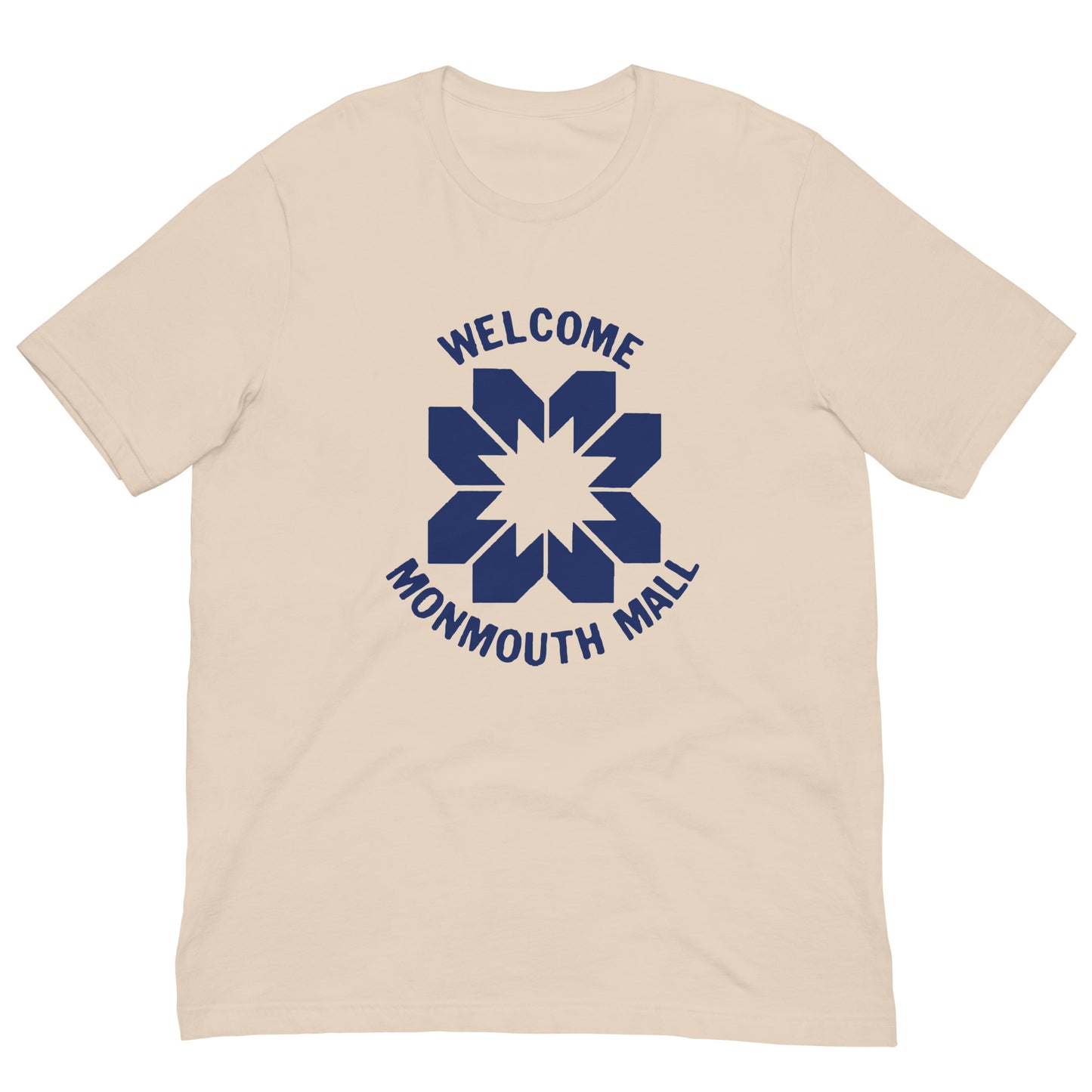 Welcome to the Monmouth Mall - EATONTOWN - MONMOUTH MALL - Unisex t-shirt Soft Cream