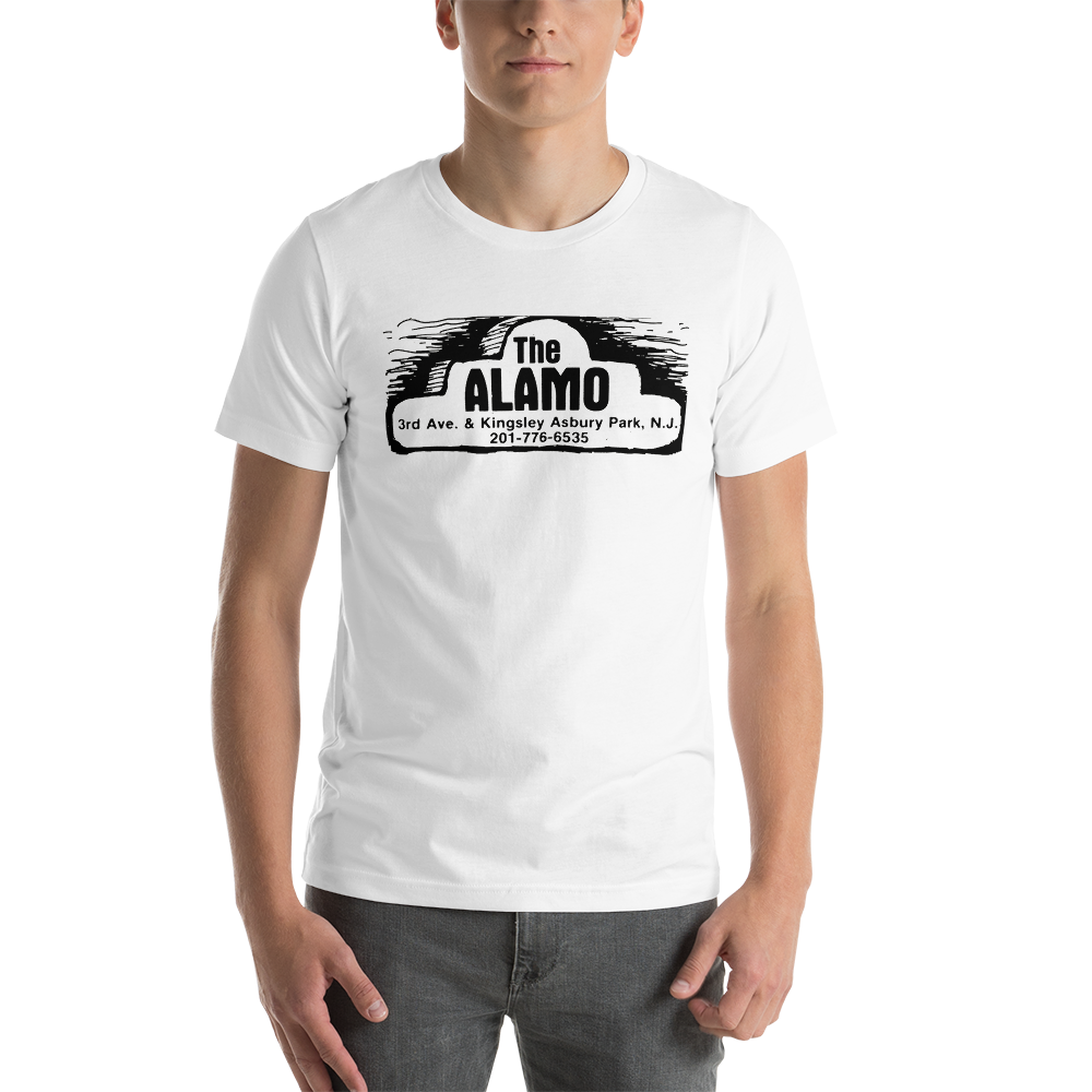 The Alamo - ASBURY PARK - Unisex t-shirt White