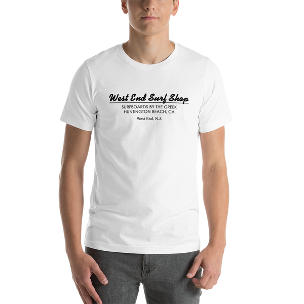 West End Surf Shop - WEST END - Unisex t-shirt