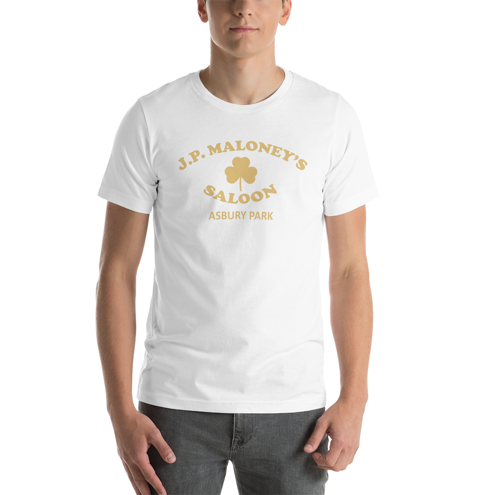 J.P. Maloney's Saloon - ASBURY PARK - Unisex t-shirt White