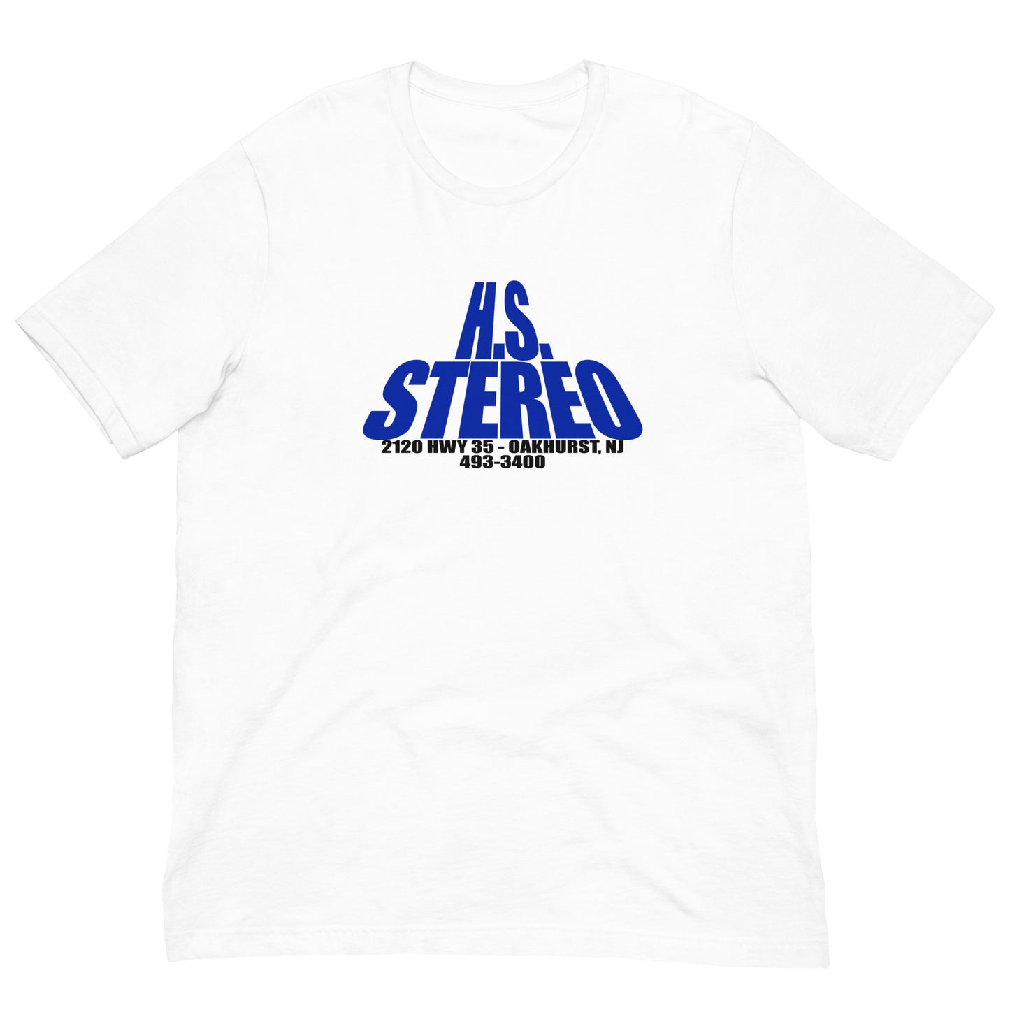 H.S. Stereo - OAKHURST - Unisex t-shirt White