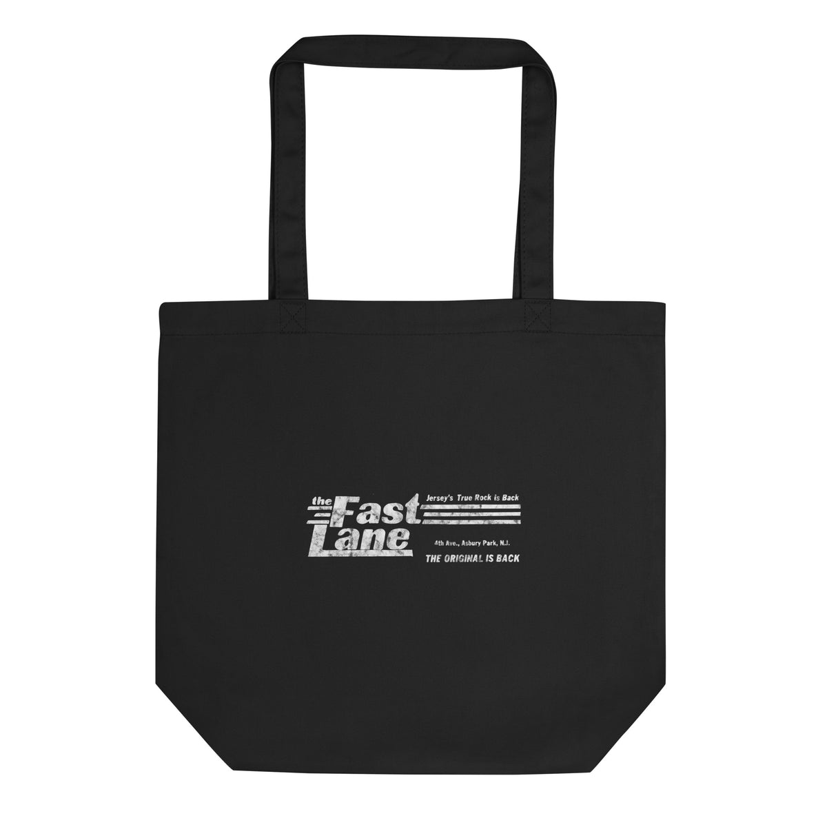 The Fast Lane (White Logo) - ASBURY PARK - Eco Tote Bag