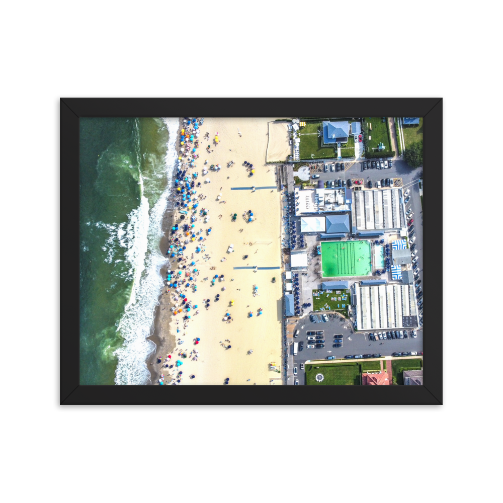 Allenhurst, New Jersey - Framed poster Black 11″×14″