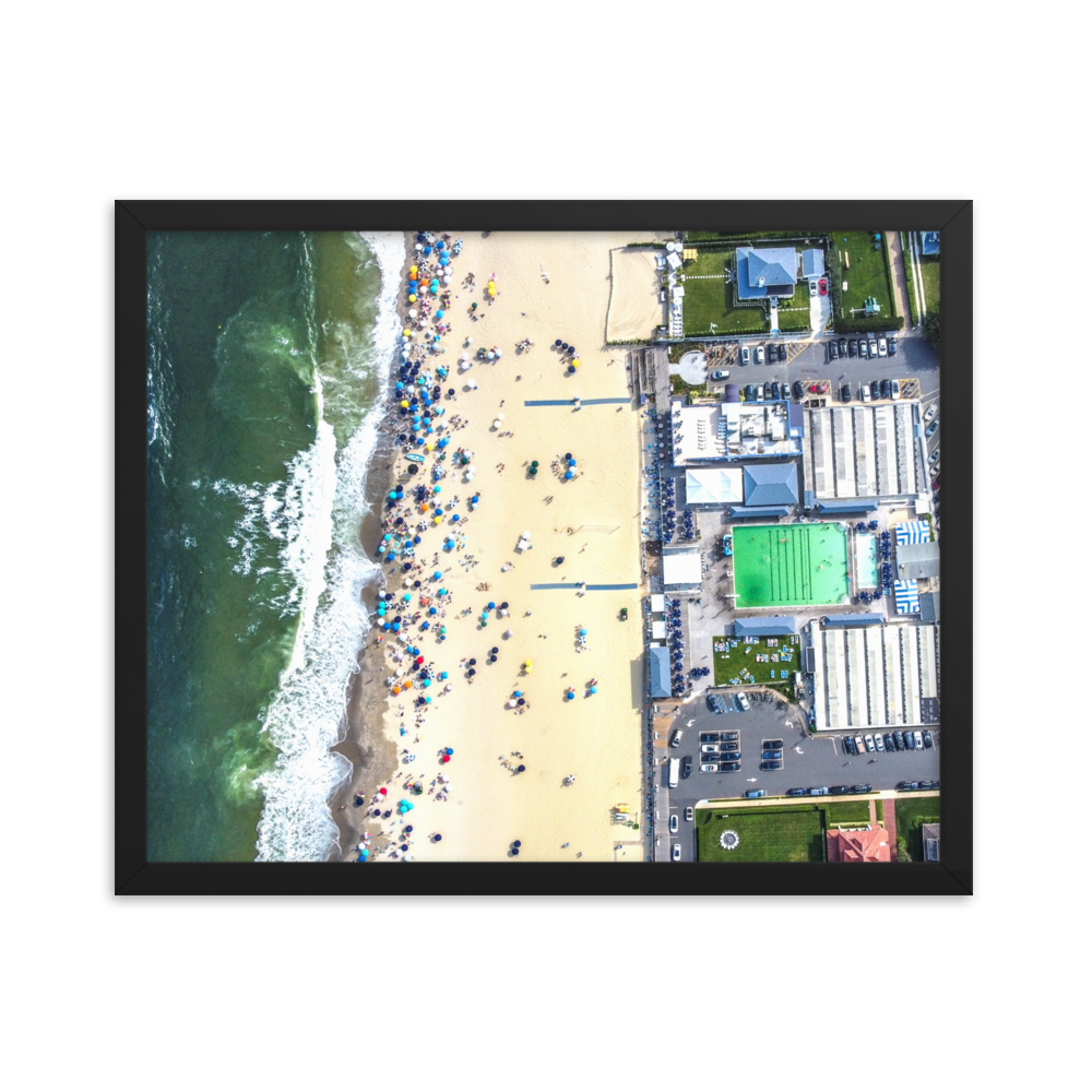 Allenhurst, New Jersey - Framed poster Black 16″×20″
