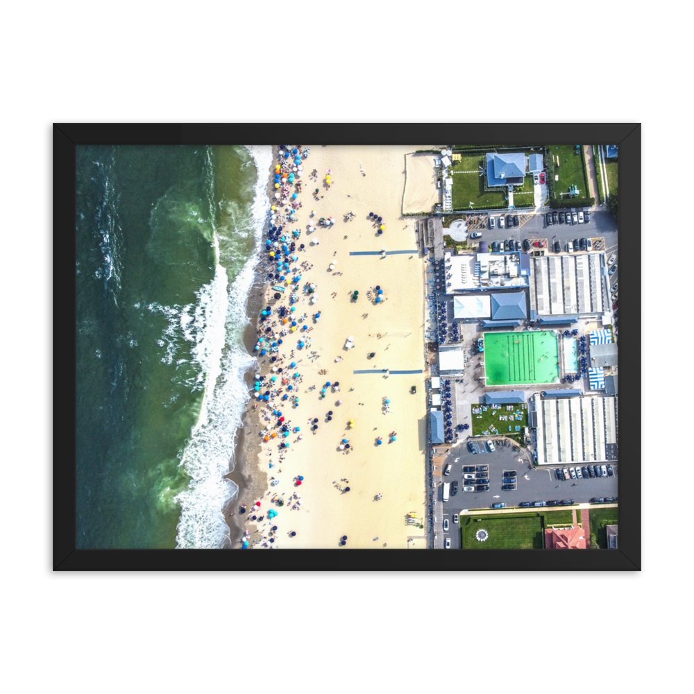 Allenhurst, New Jersey - Framed poster Black 18″×24″