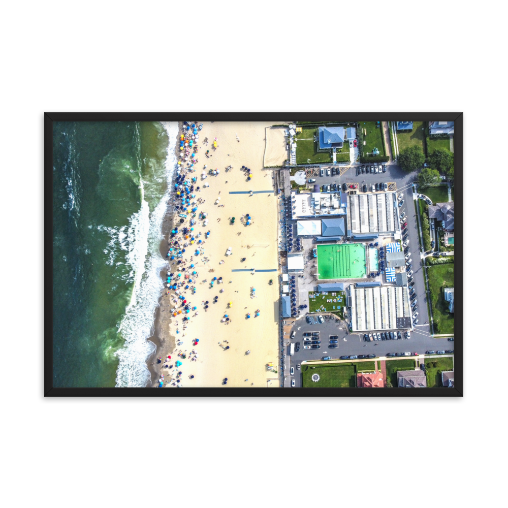 Allenhurst, New Jersey - Framed poster Black 24″×36″