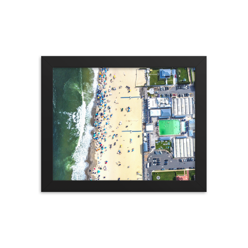 Allenhurst, New Jersey - Framed poster Black 8″×10″