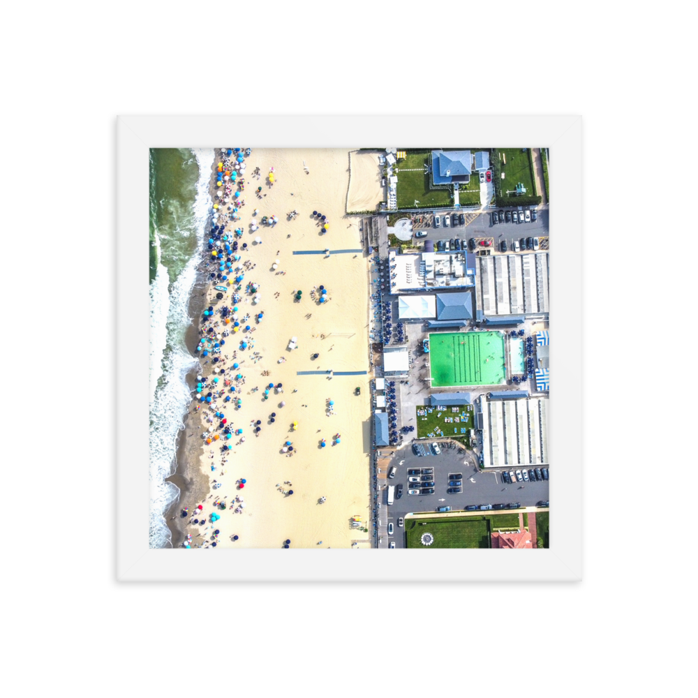 Allenhurst, New Jersey - Framed poster White 10″×10″