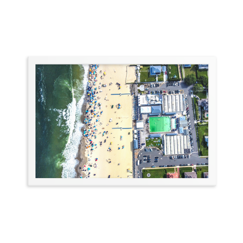 Allenhurst, New Jersey - Framed poster White 12″×18″