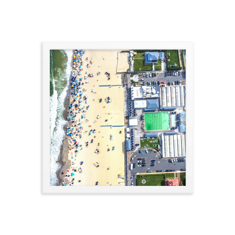 Allenhurst, New Jersey - Framed poster White 14″×14″