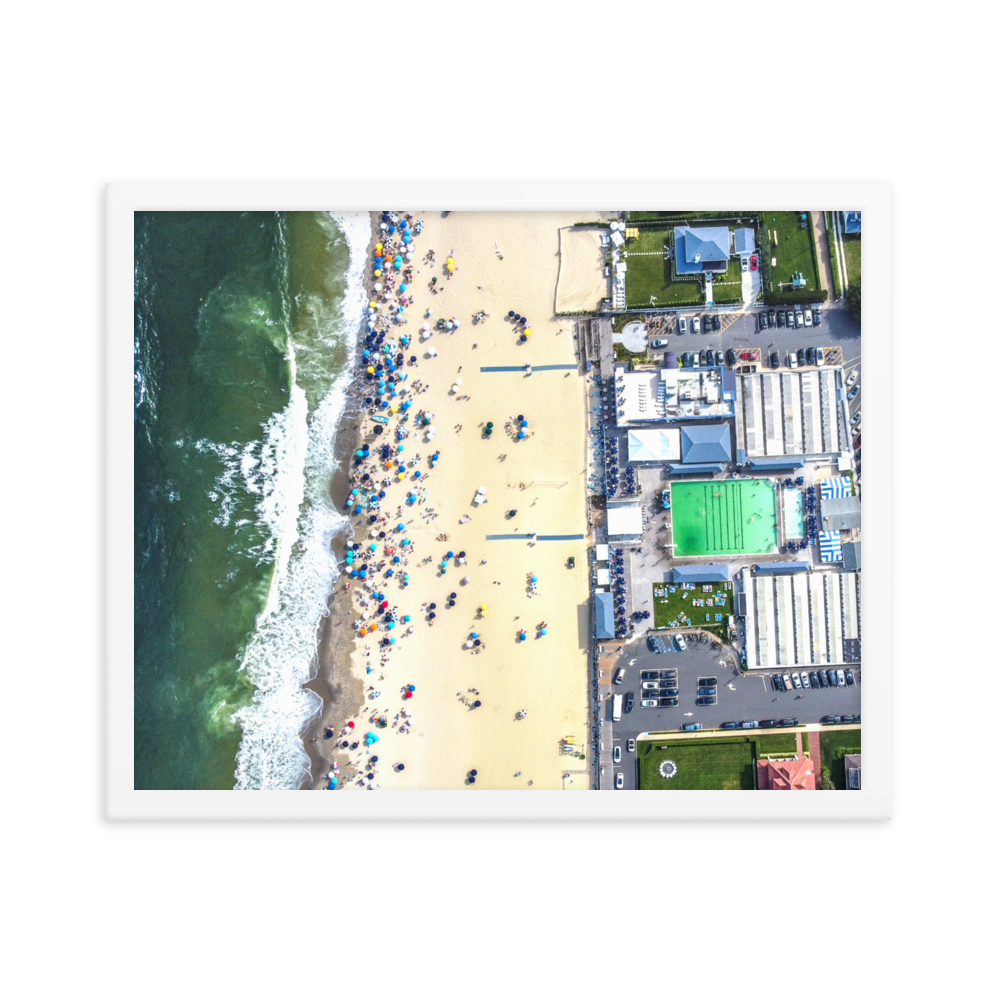Allenhurst, New Jersey - Framed poster White 16″×20″
