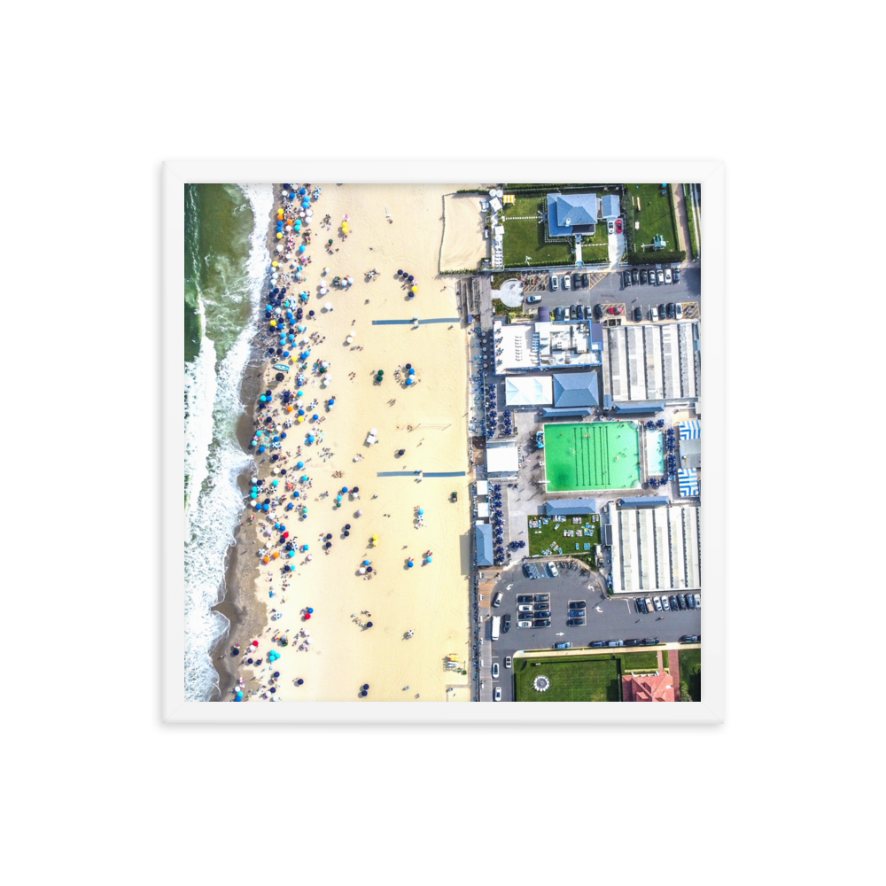 Allenhurst, New Jersey - Framed poster White 18″×18″