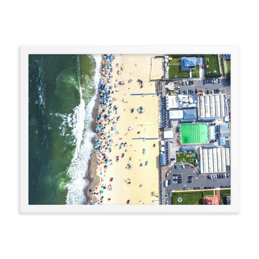 Allenhurst, New Jersey - Framed poster White 18″×24″