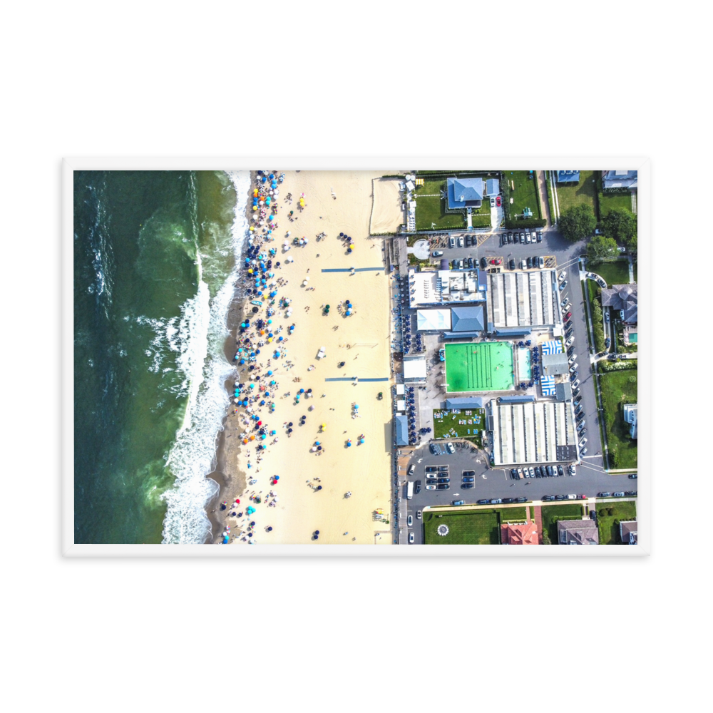 Allenhurst, New Jersey - Framed poster White 24″×36″
