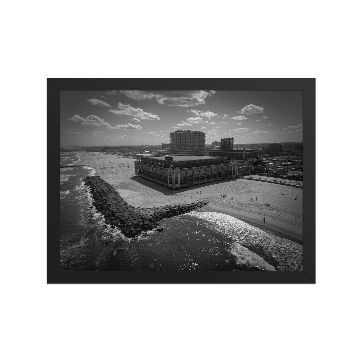 Convention Hall / Asbury Park / 2025 - Framed photo paper poster 12″×16″